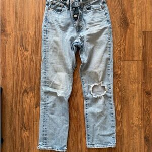 Levi's Light Blue High Rise Women Jeans